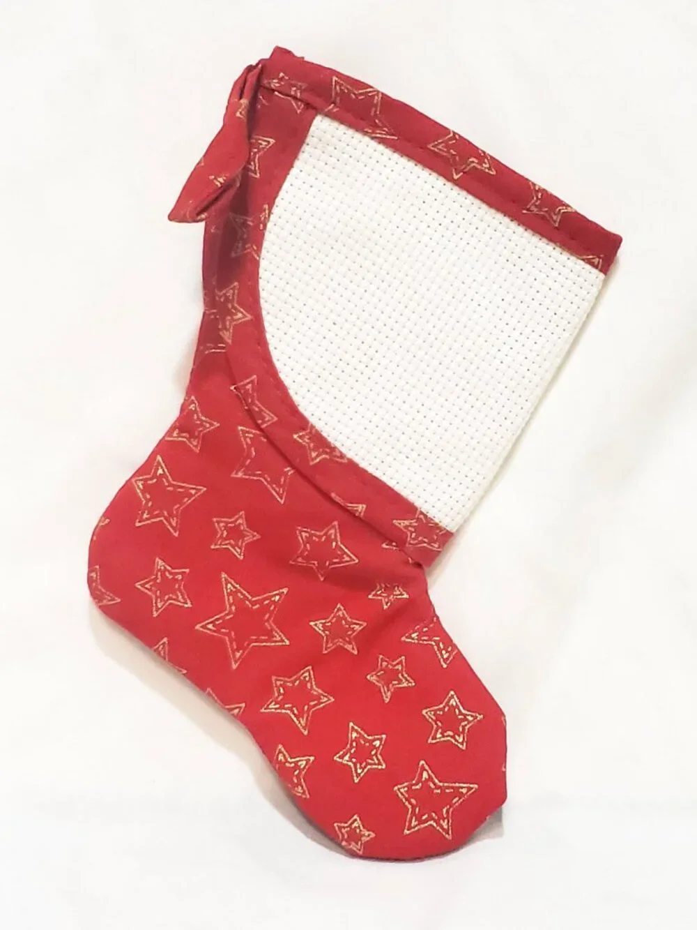 Miniature Christmas Stocking Cross Stitch Fabric 14 Count 5